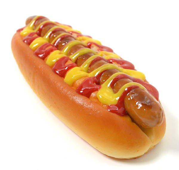 ホットドッグ　食品サンプル