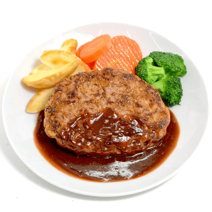 ハンバーグ食品サンプル