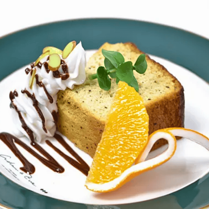 食品サンプル・紅茶のシフォンケーキ