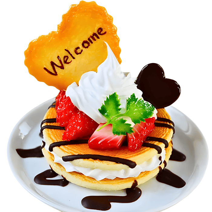 パンケーキ食品サンプル