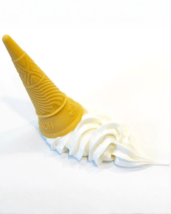 アート作品のような食品サンプル